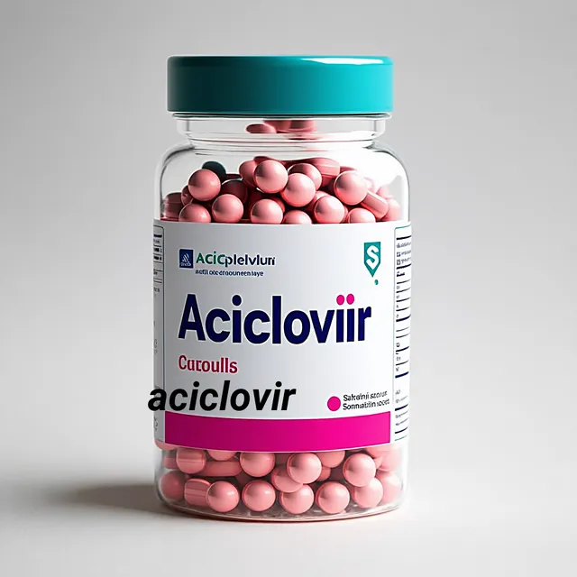 Se requiere receta para aciclovir